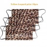 Mouth / face protective masks - disposable - 3-layer - leopard print - 10 - 50 - 100 pieces