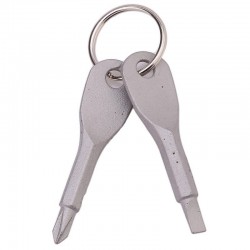 Mini cross screwdriver - multi tool - keychain
