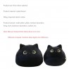 Black cat - cotton pillow - plush toyCuddly toys
