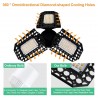 LED bulb - foldable lamp - high power - E27 - 110V - 220V - 40W - 60W - 80WE27