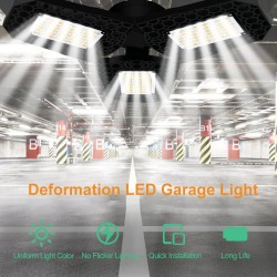 LED bulb - foldable lamp - high power - E27 - 110V - 220V - 40W - 60W - 80WE27