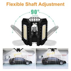 LED bulb - foldable lamp - high power - E27 - 110V - 220V - 40W - 60W - 80WE27