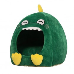 Cats / dogs sleeping bed - pet kennel - dinosaur shaped