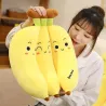 Banana shaped pillow - plush toy - 35cm - 45cm