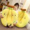 Banana shaped pillow - plush toy - 35cm - 45cm