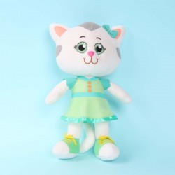 Tiger and kitten - plush dolls - toys - 2 pieces