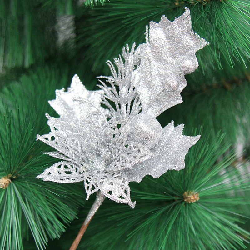 Glitter twig - a hanging Christmas tree ornamentChristmas