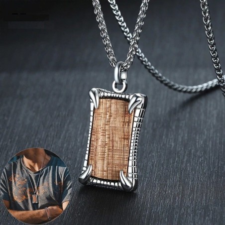 pingente Rosewood - colar - chaveiro - pulseira