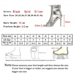Cross-tied - high ankle heels - open toe - with back zipperHigh heels
