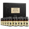 Óleo de aromaterapia de fragrância - difusor - massagem - banho - 10ml - 16 peças