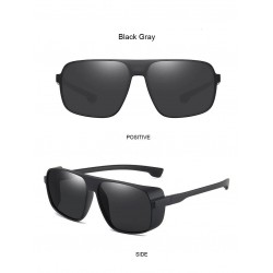 Retro / steampunk sunglasses - with side shields - UV400 - unisexSunglasses