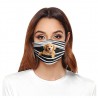 Cara protetora / máscara boca - reutilizável - cães imprimir