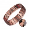 Pulseira de cobre vintage - magnético - saúde - energia - unisex