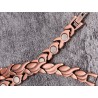 Pulseira de cobre vintage - magnético - saúde - energia - unisex