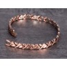 Pulseira de cobre vintage - magnético - saúde - energia - unisex