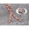 Pulseira de cobre vintage - magnético - saúde - energia - unisex