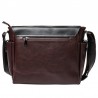 POLO Vintage crossbody / shoulder bag - large capacity - leather
