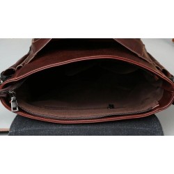 POLO Vintage crossbody / shoulder bag - large capacity - leather