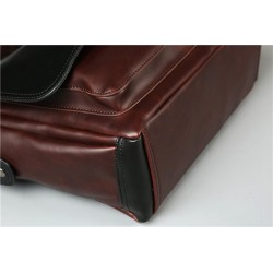 POLO Vintage crossbody / shoulder bag - large capacity - leather