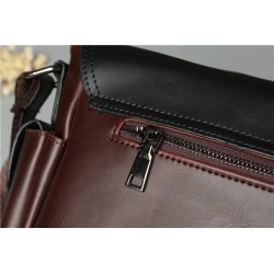 POLO Vintage crossbody / shoulder bag - large capacity - leather
