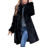Luxury long coat - fluffy fur