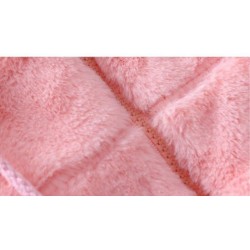 Warm fur coat - polar jacket - with hood