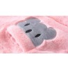 Warm fur coat - polar jacket - with hood