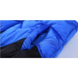 Warm down jacket - with detachable fur hood