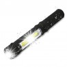 LED de COB Mini caneta multifunções Lâmpada de tocha de mão com ímã