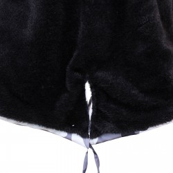 Long parka down jacket - with fur hood - waterproof