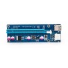 PCI-E riser card 006C - bitcoin miner - 1x to 16x - USB 3.0
