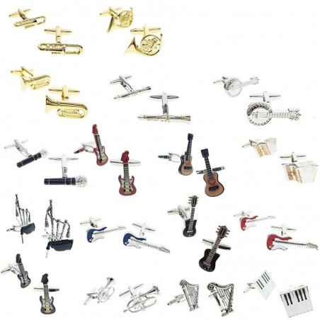 Instrumentos musicais - algemas de latão