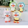 Small penguin - dressed as frog / unicorn / bee / dinosaur - plush toy - 23cm
