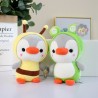 Small penguin - dressed as frog / unicorn / bee / dinosaur - plush toy - 23cm