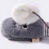 Crianças luvas de pelúcia quentes - um dedo - com corda - design de animais