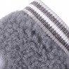 Kids warm plush gloves - one finger - with rope - animals designClothing