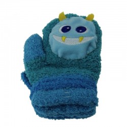 Kids winter mittens - animal design - with ropeClothing
