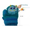 Kids winter mittens - animal design - with ropeClothing