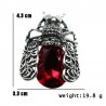 Crystal beetle - vintage broochBrooches