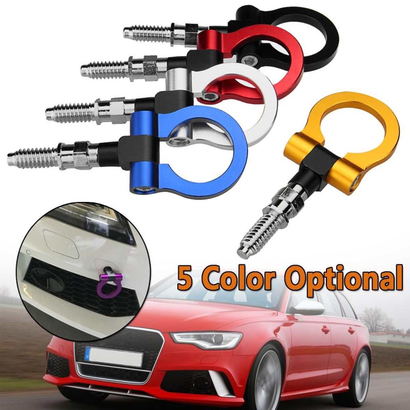 Universal car tow hook - trailer ring