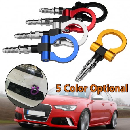 Universal car tow hook - trailer ring