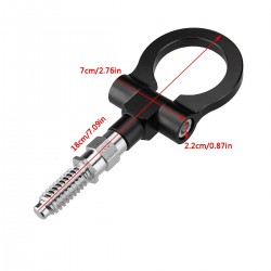 Universal car tow hook - trailer ring