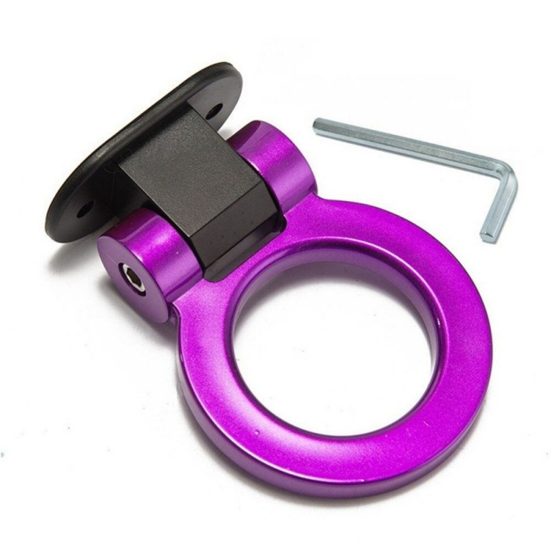 Universal car tow hook - ring shaped decorative sticker