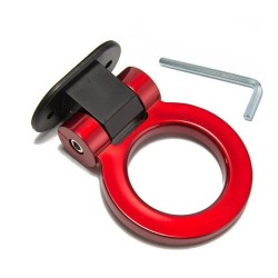 Universal car tow hook - ring shaped decorative sticker