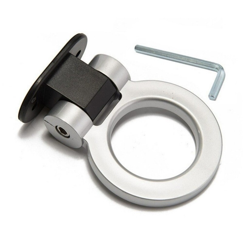 Universal car tow hook - ring shaped decorative sticker