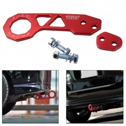 Universal car rear bumper towing hook - aluminum alloy