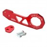 Universal car rear bumper towing hook - aluminum alloy