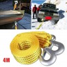 Car towing pull rope - with hook - 5 ton - 4M