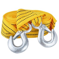 Car towing pull rope - with hook - 5 ton - 4M