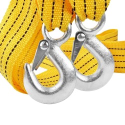 Car towing pull rope - with hook - 5 ton - 4M